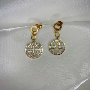 Çelik Gold Baget Küpe