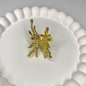 Gold Kelebek Yüzük