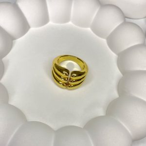 Gold Yüzük Çizgi Model