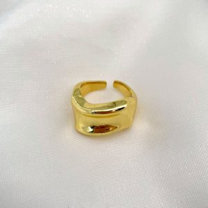 Gold Yüzük Düz Model